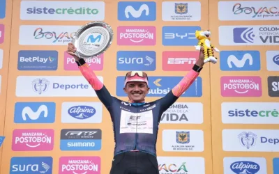 Richard Carapaz ganó la etapa reina del Tour Colombia