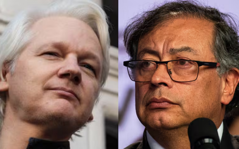 Petro invita a Julian Assange a Colombia tras su liberación: «Hagamos un acto por la verdadera libertad»