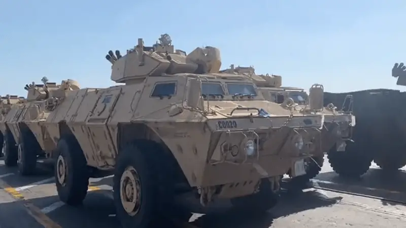 EE.UU. envía vehículos militares a Colombia