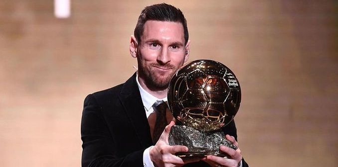 Lionel Messi ganador del Balón de Oro