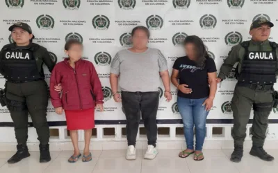 Tres mujeres capturadas por extorsiones carcelarias en Pitalito