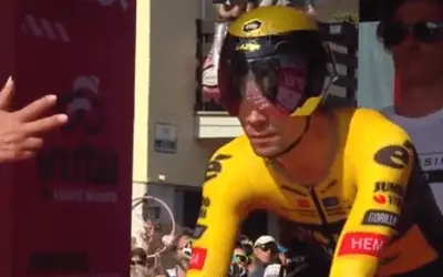 Primoz Roglic, virtual ganador del Giro de Italia